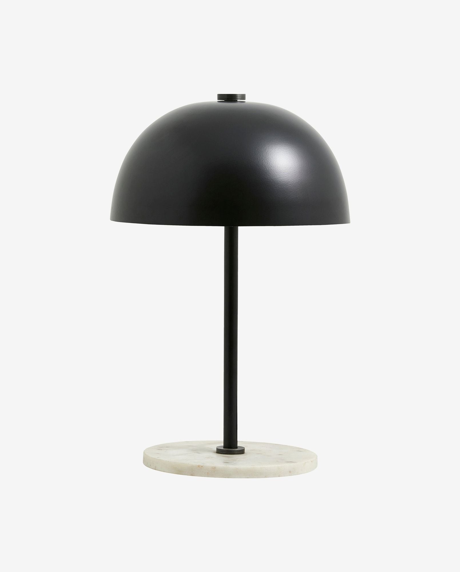 Bambua Kita lampada da tavolo nero base marmo