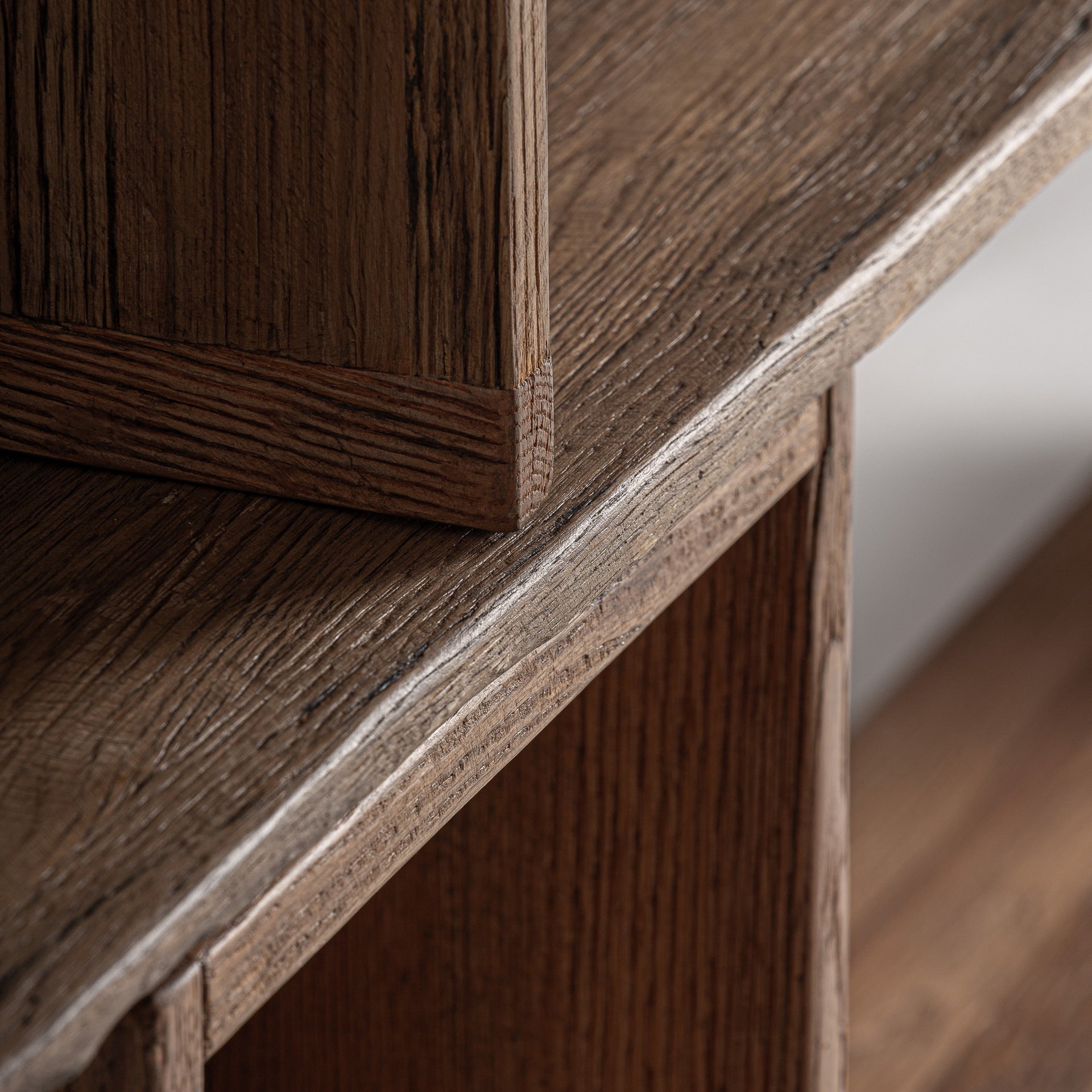 Bambua Brusque scaffale libreria rovere marrone