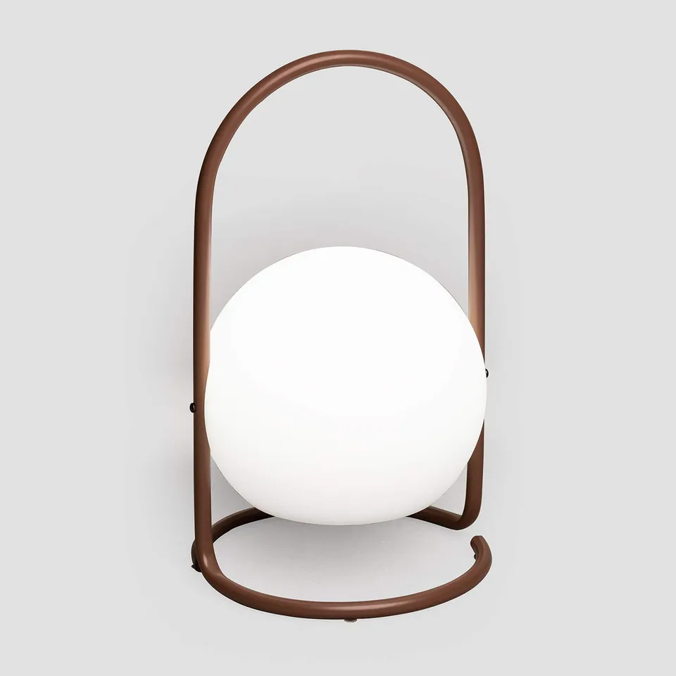 Sklum Balum lampada da tavolo led marrone da esterno