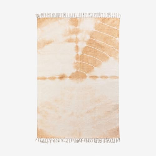 Sklum Kinger Tappeto Cotone Arancione 193x120 cm