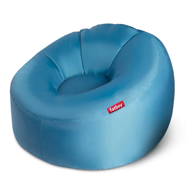 Fatboy Lamzac O poltrona gonfiabile azzurra singola