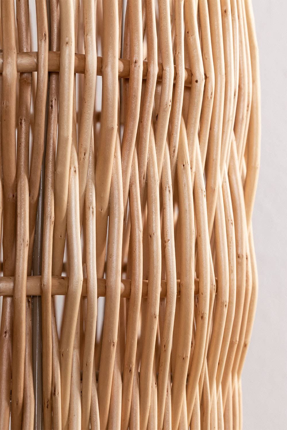 Sklum Mylton lampada da tavolo 41,5 cm vimini naturale