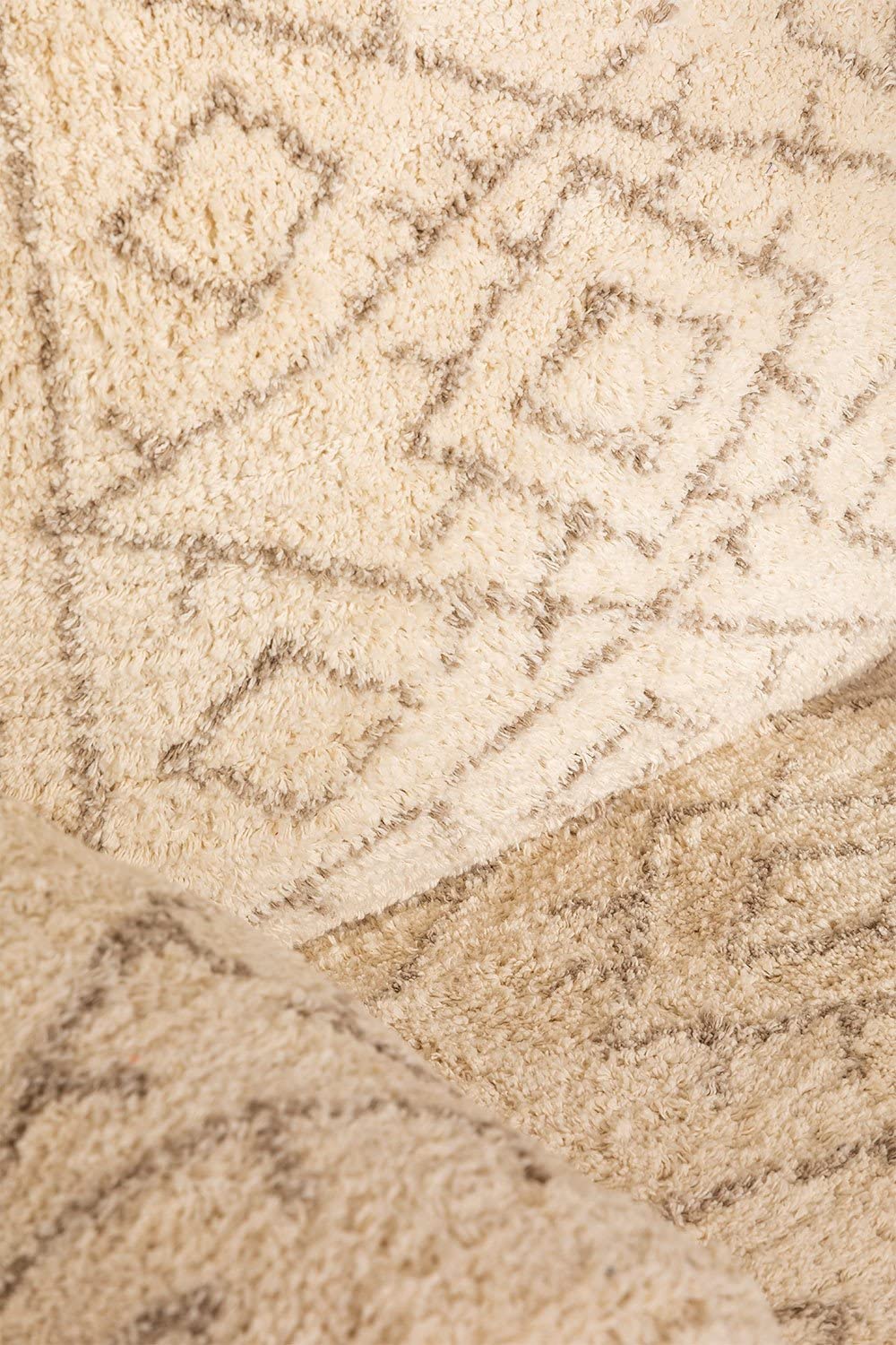 Sklum Abdul set 4 cuscini cotone beige crema etnico