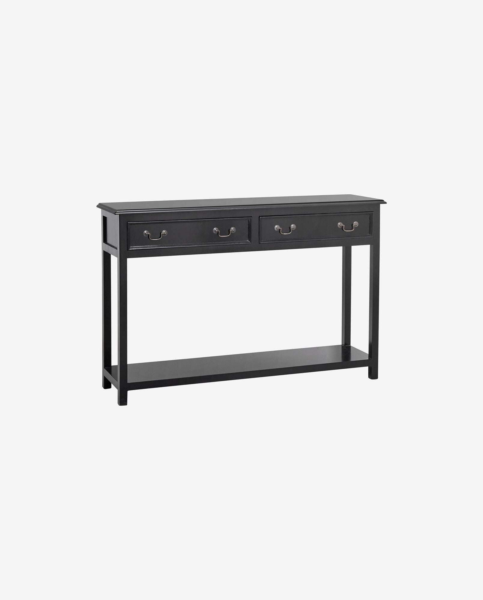 Bambua Moss consolle 2 cassetti nero legno