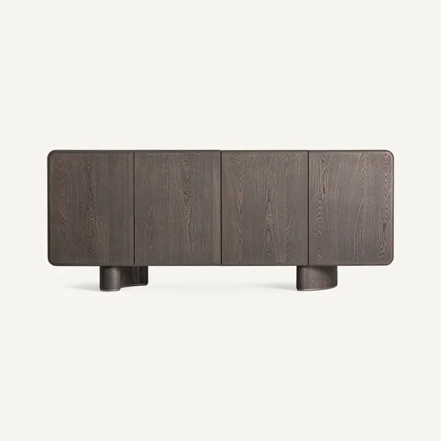 Bambua Pravia credenza 4 ante marrone