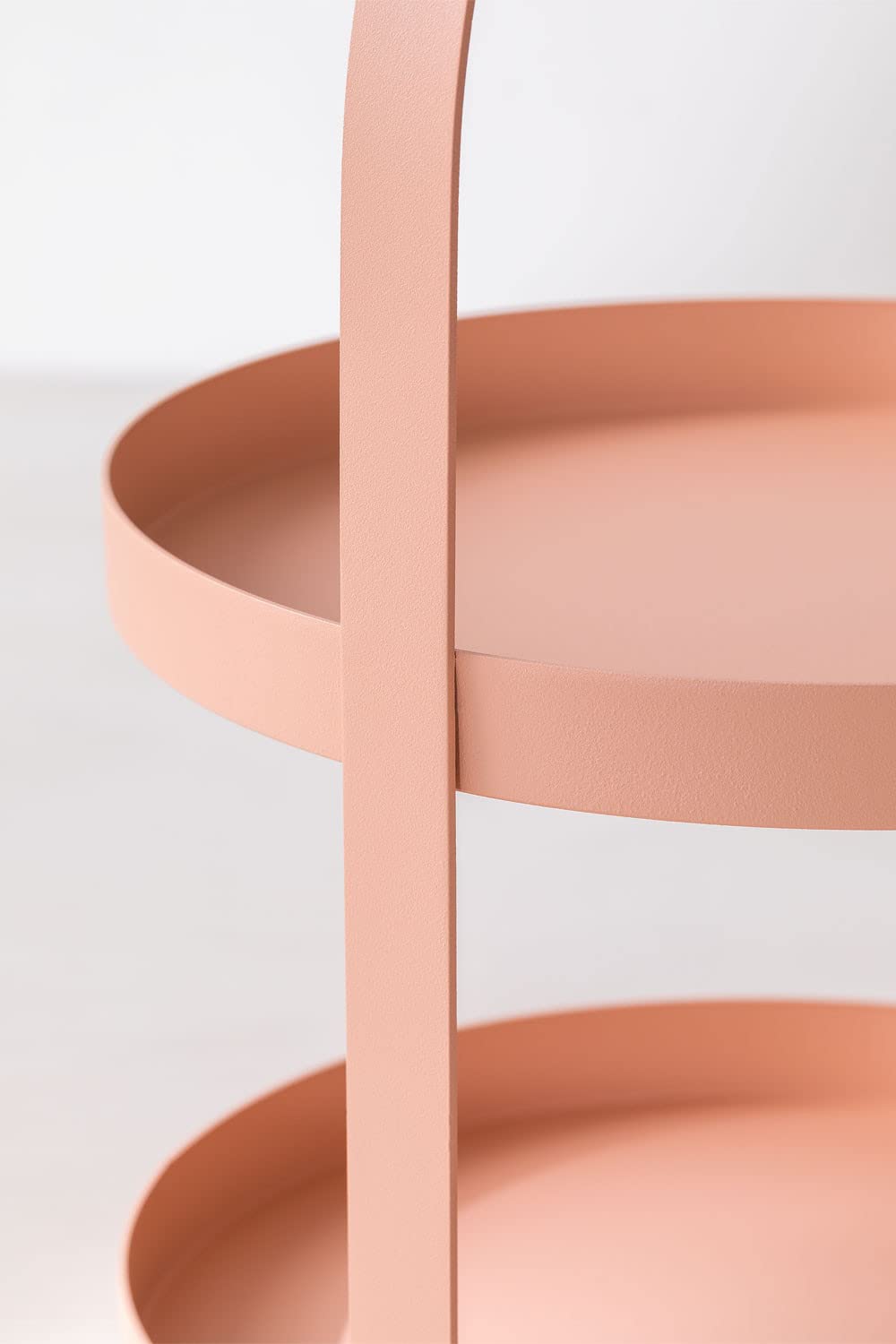 Sklum Chell vassoio decorativo acciaio rosa Ø25 cm