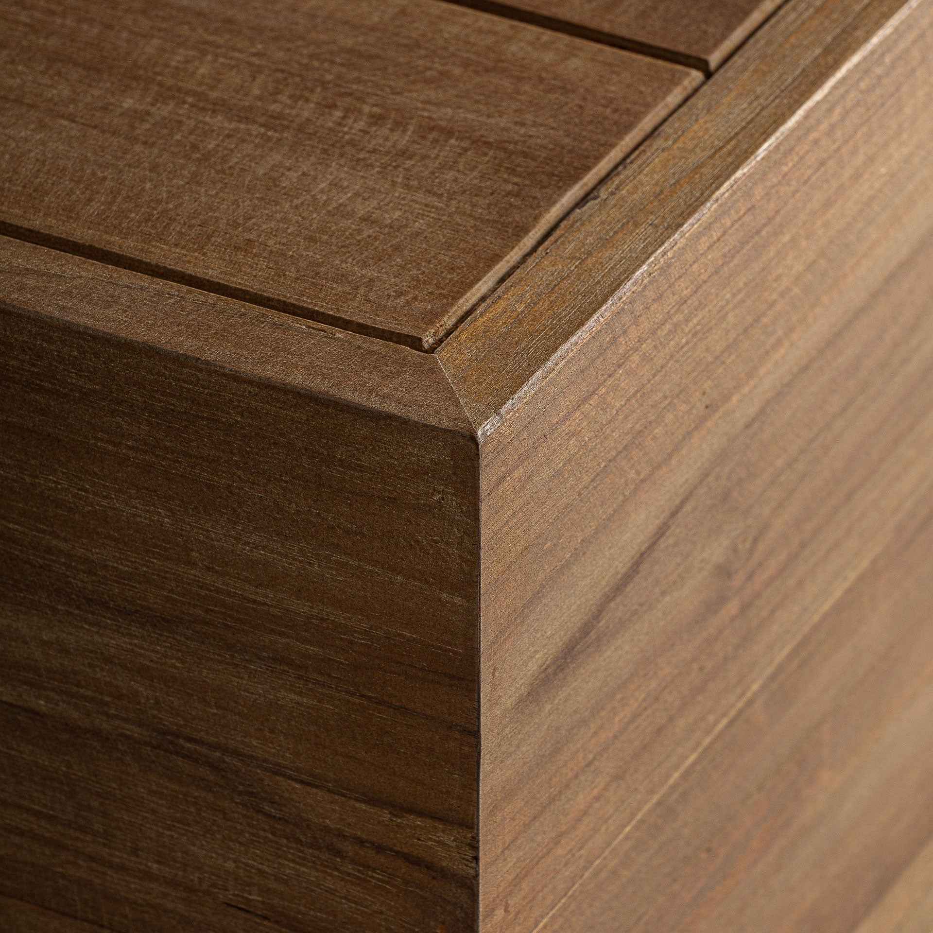 Bambua Trena Tavolino da Caffè Teak Riciclato
