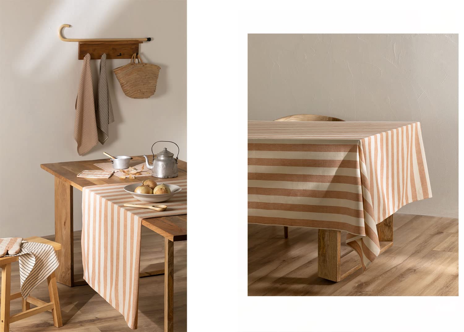 Sklum Efarin Tovaglia Cotone 140x240 cm a Righe