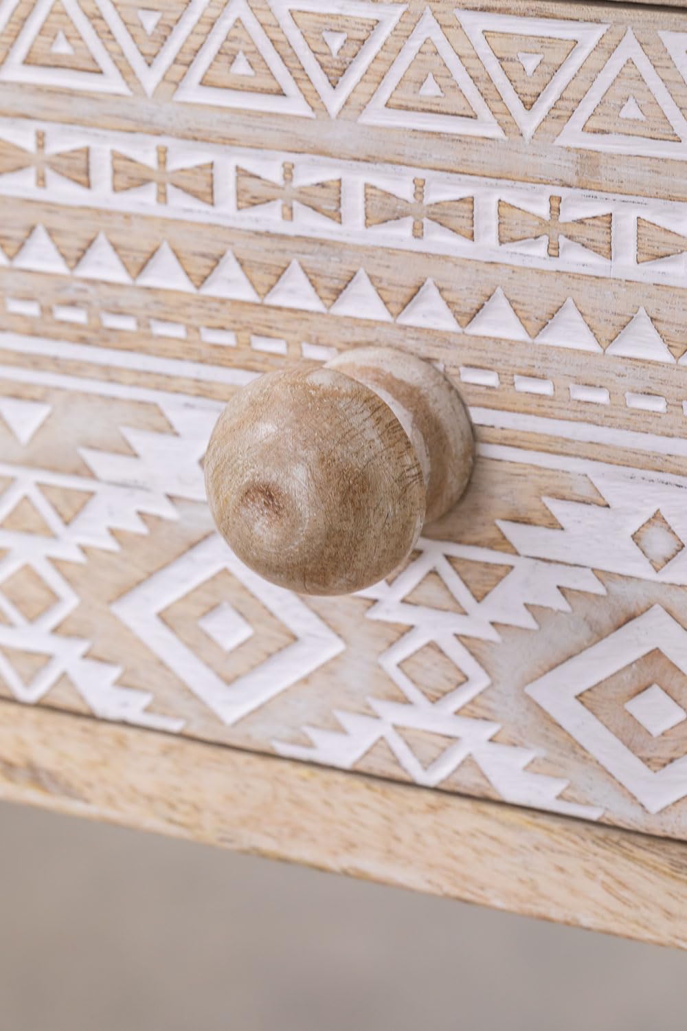 Sklum Ukurla consolle in legno di mango 110 cm