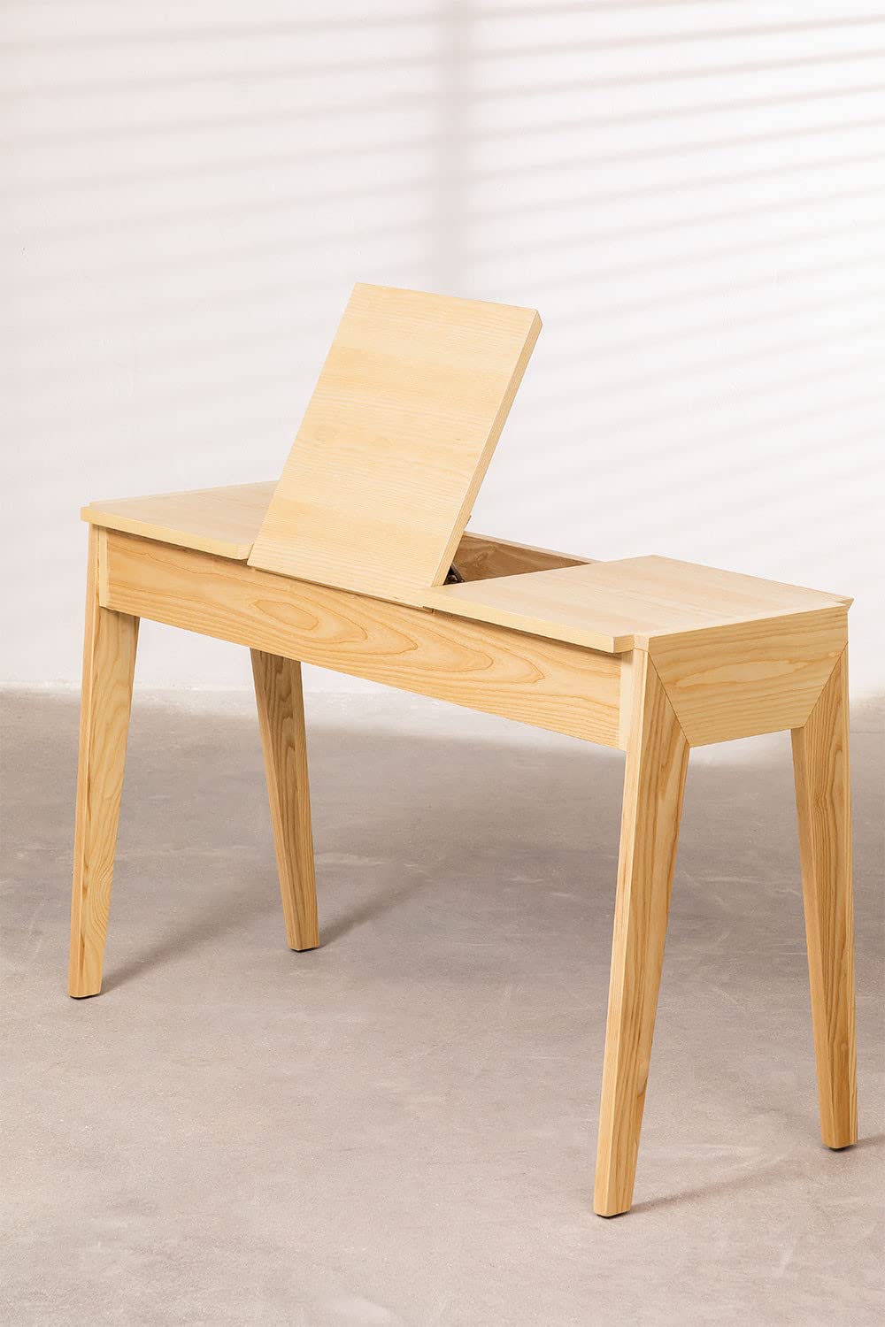 Sklum Ellis scrivania legno frassino naturale 119 cm
