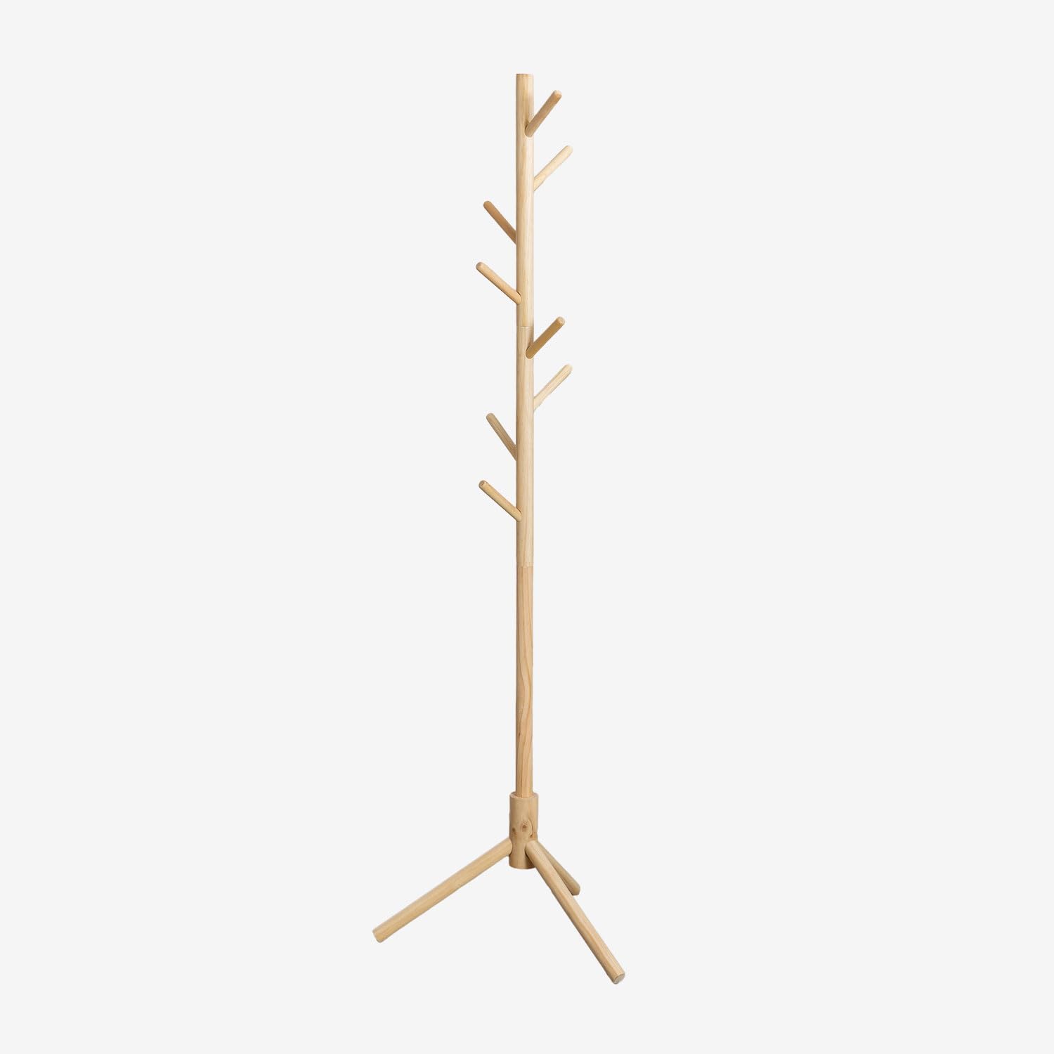 Sklum Russ appendiabiti da terra in legno naturale