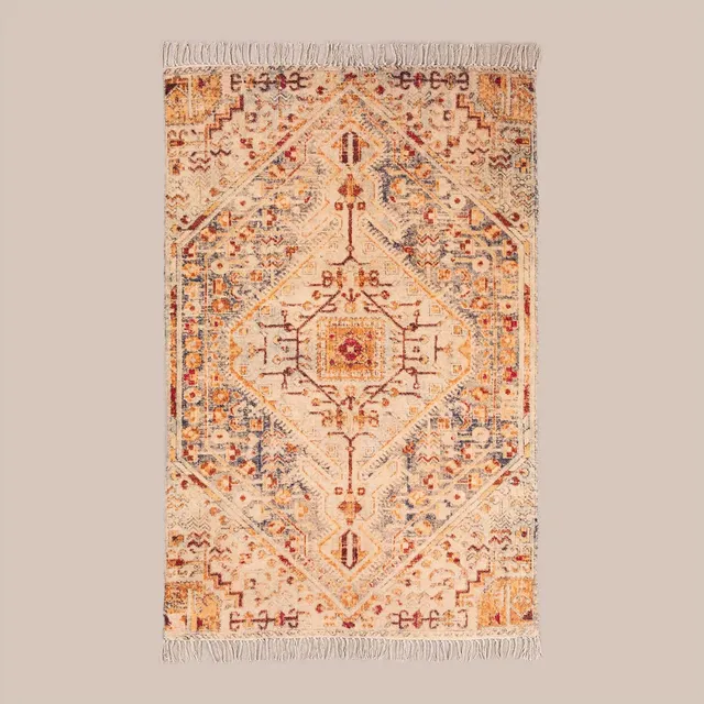 Sklum Raksi Tappeto in Cotone Ethnic Colors 181,5x117 cm
