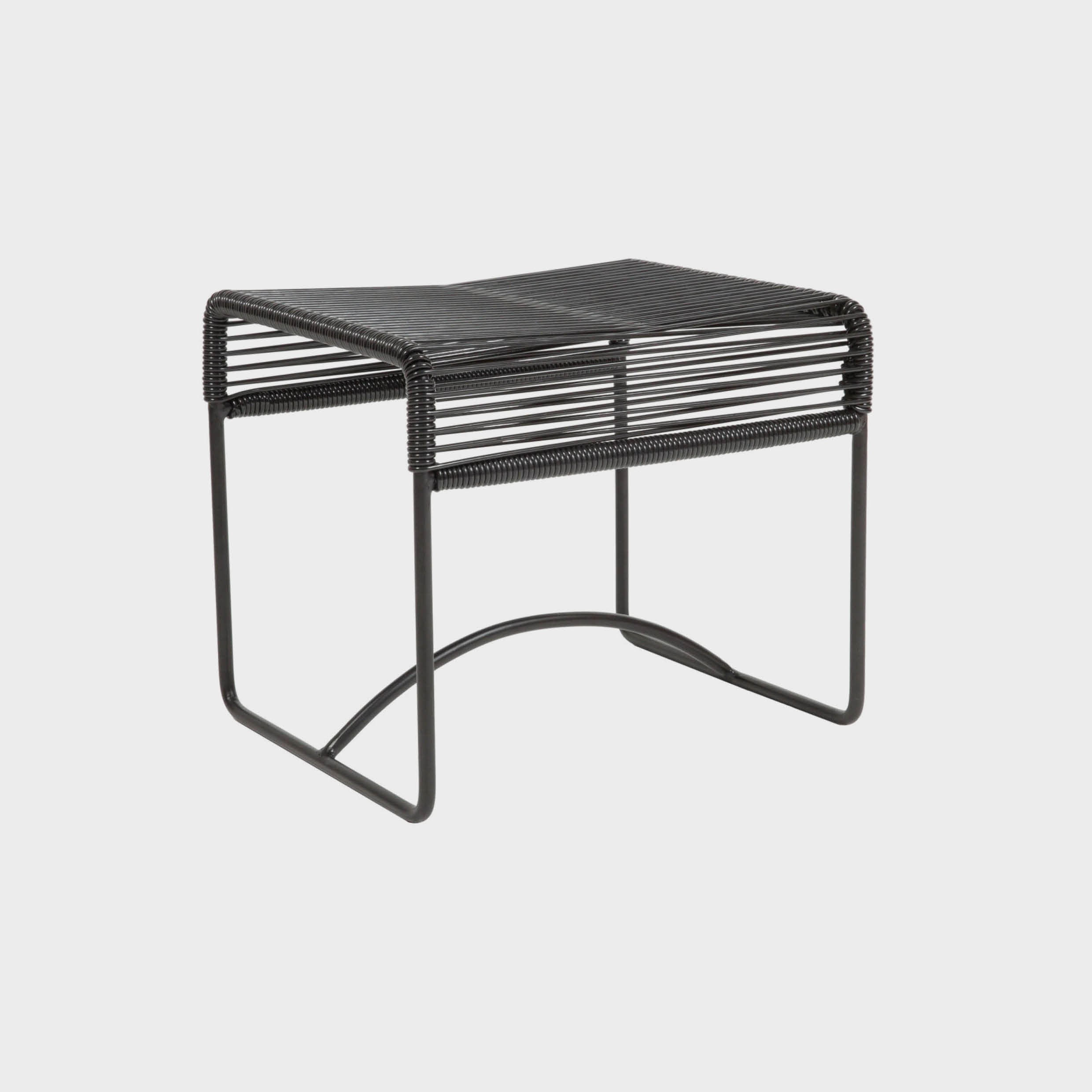 Acapulco Design Stool sgabello nero da esterno