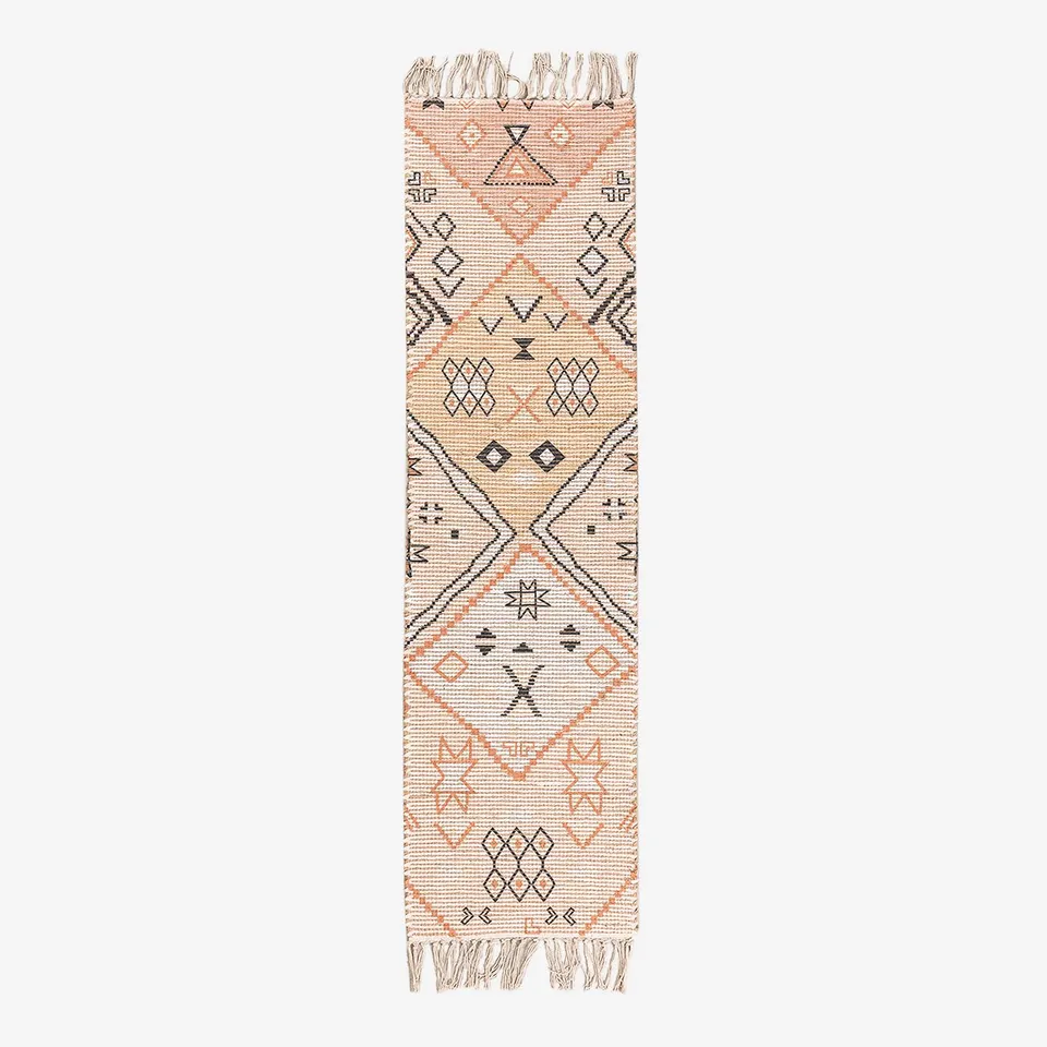 Sklum Nuada Ethnic tappeto corridoio in iuta 170x42,5 cm