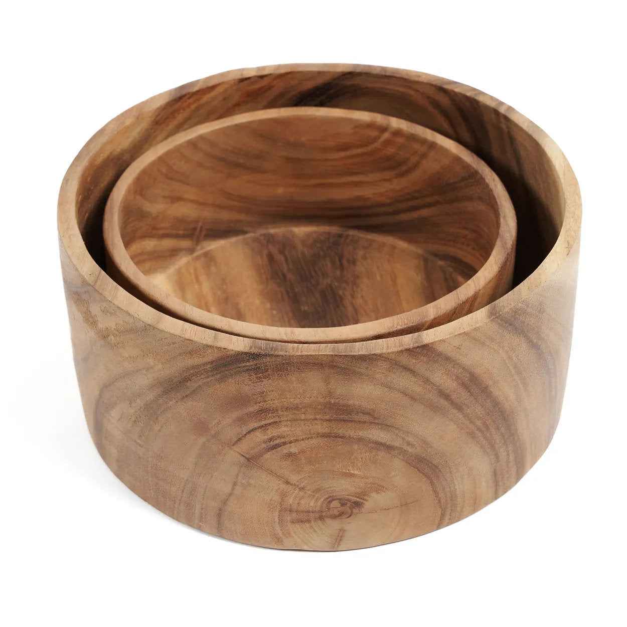 Bambua Suar Salad Bowl insalatiera legno L