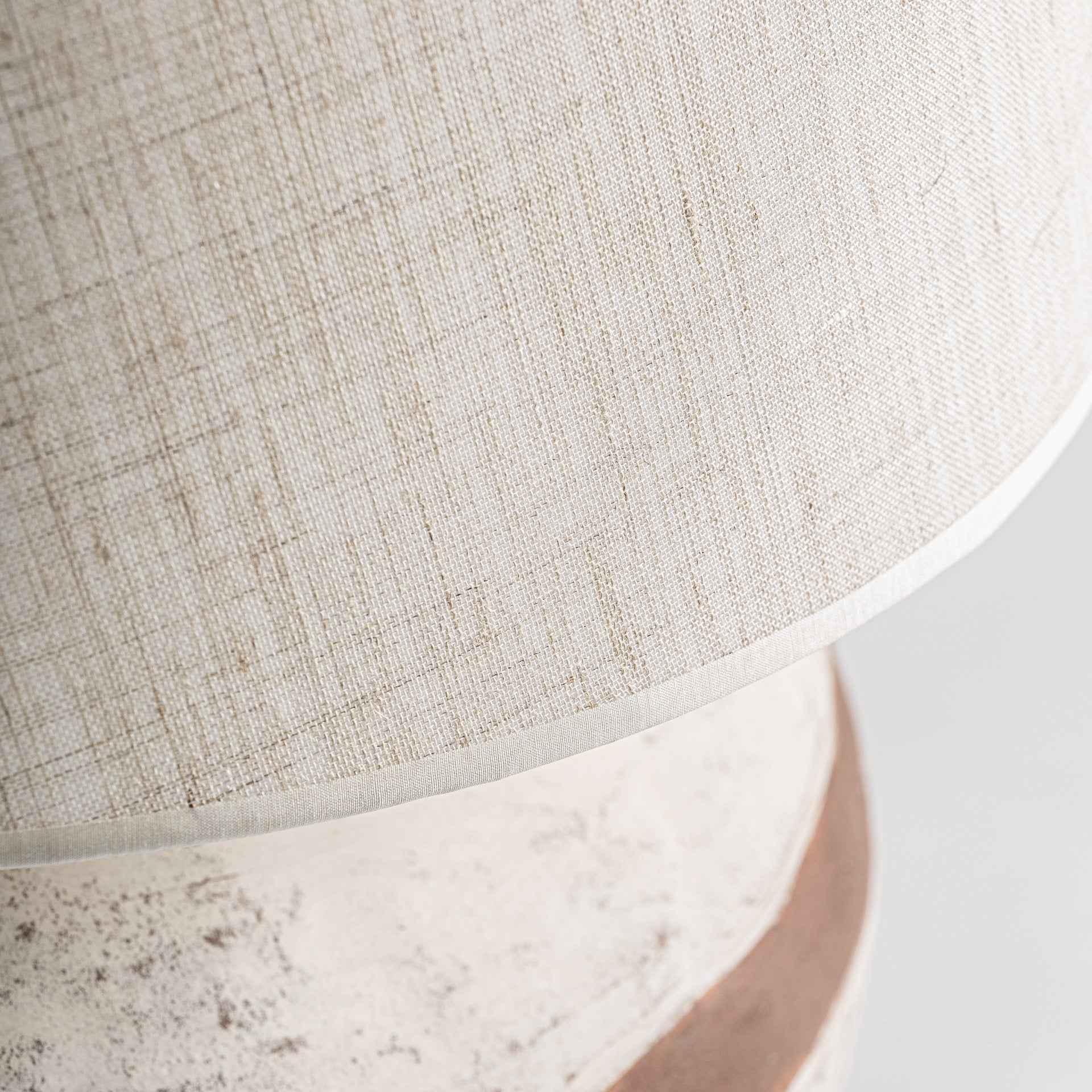 Bambua Aniane lampada da tavolo terracotta