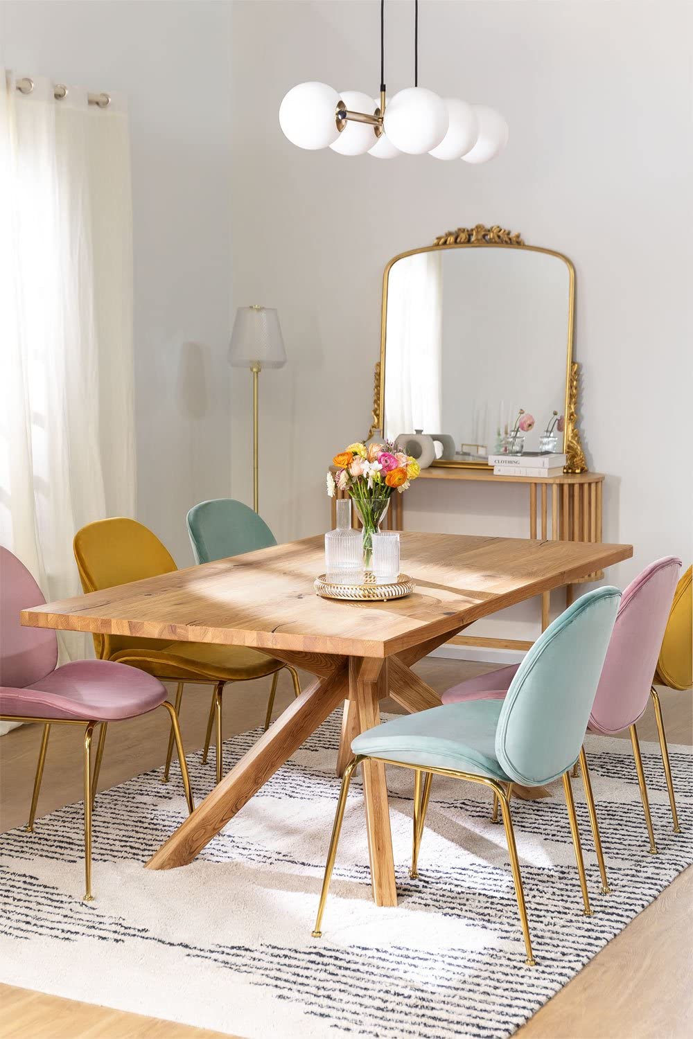 Sklum Jal tavolo pranzo rettangolare 190x100 cm rovere