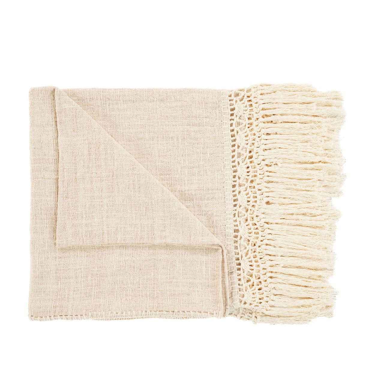 Bambua Gypsy plaid letto natural bohemien