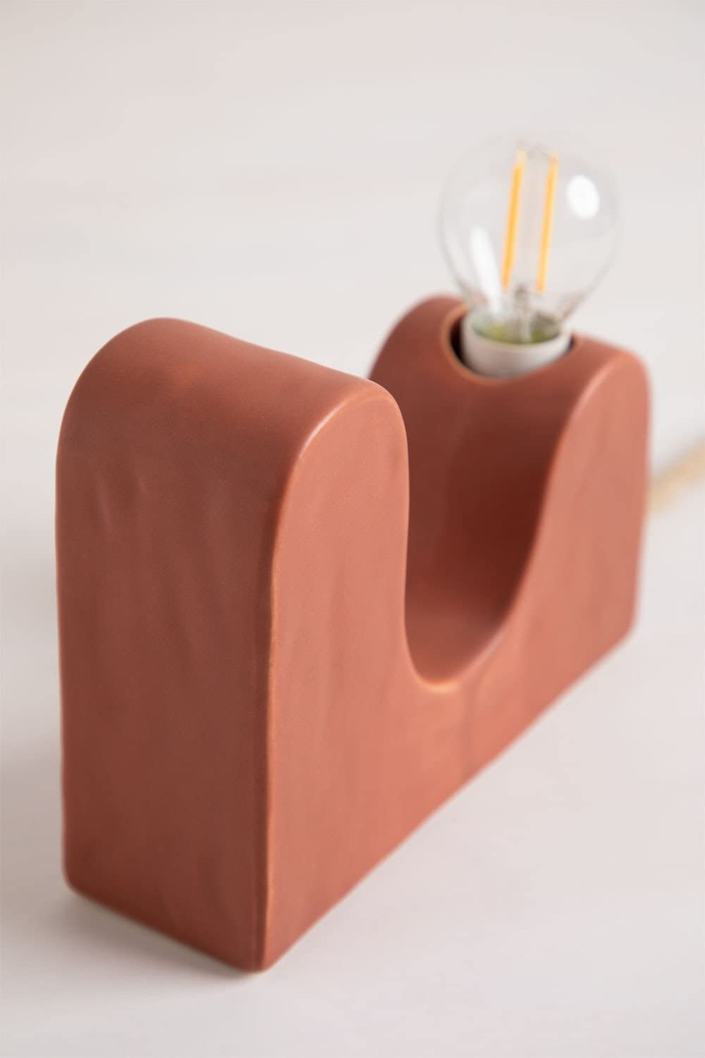 Sklum Ziro Lampada da Tavolo Ceramica Terracotta