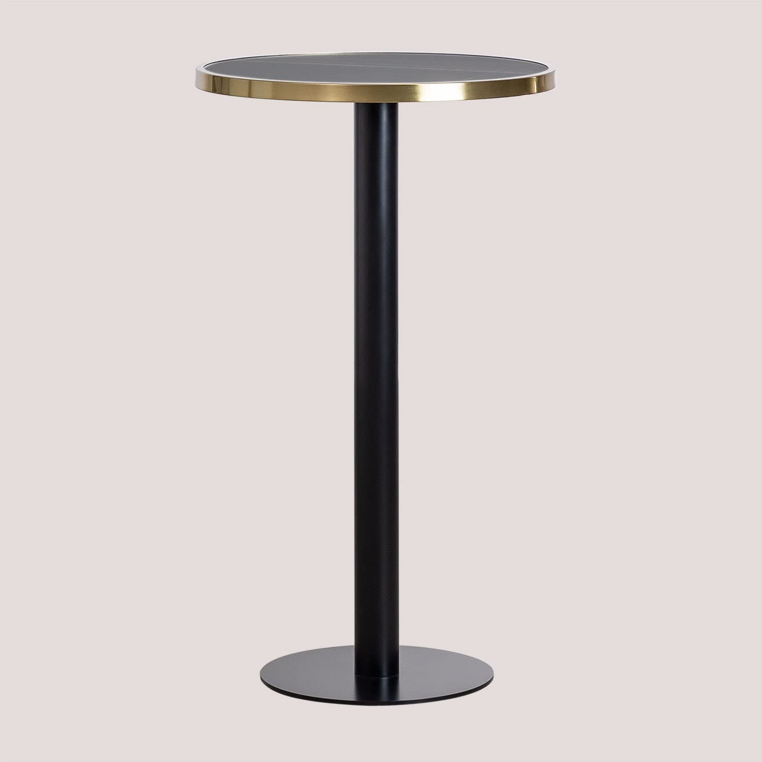 Sklum Amaretto Tavolo Bar Tondo Ø60 cm Gres Ceramica