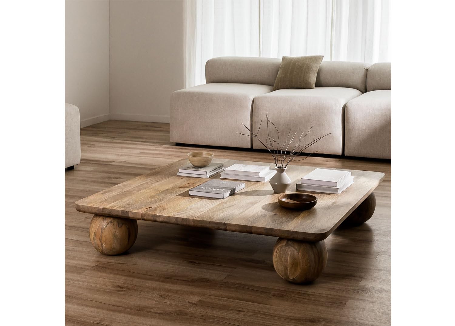 Sklum Anvers tavolino salotto legno mango 139,5 cm