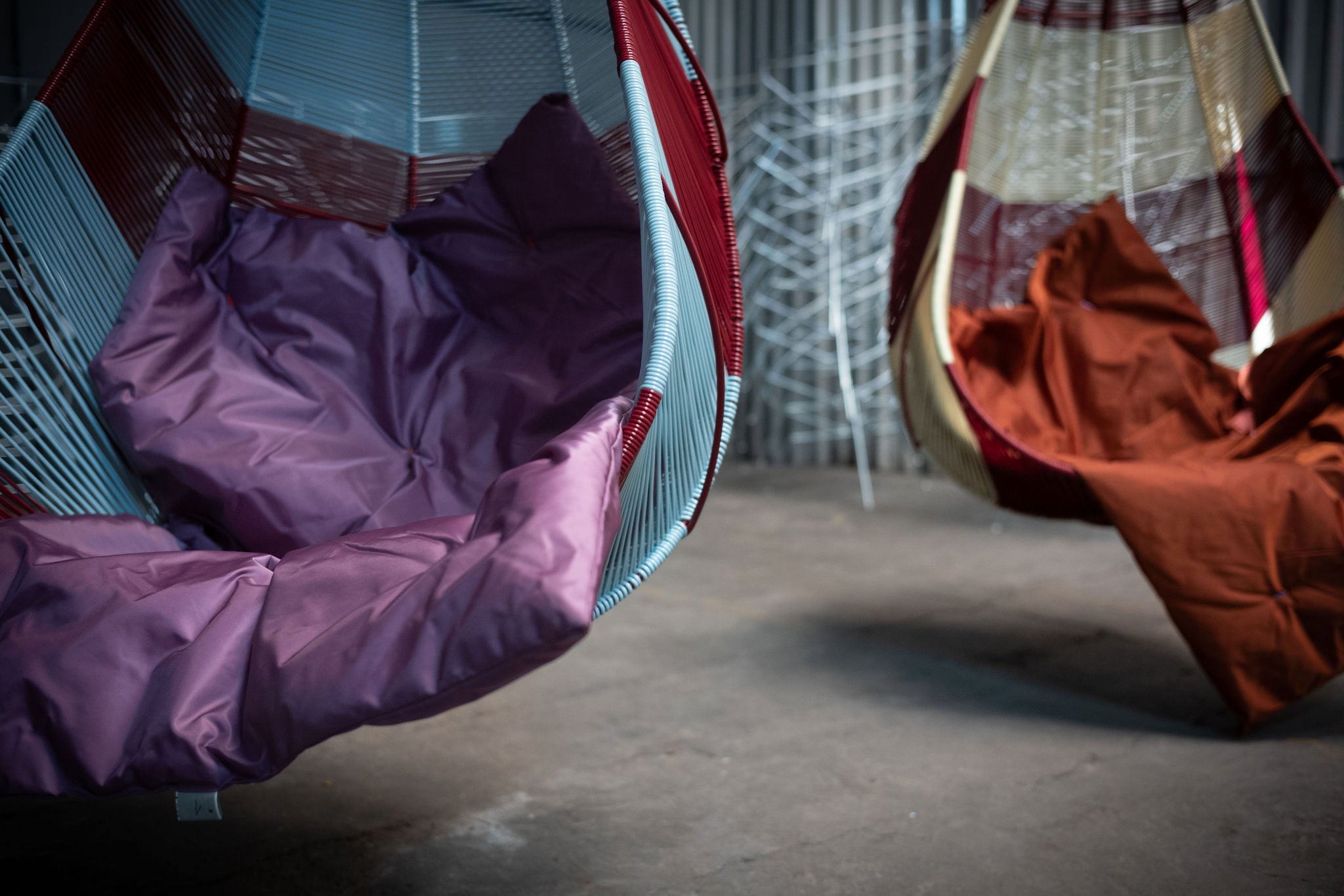 Acapulco Design Colgante CDMX ST1 poltrona sospesa bicolore