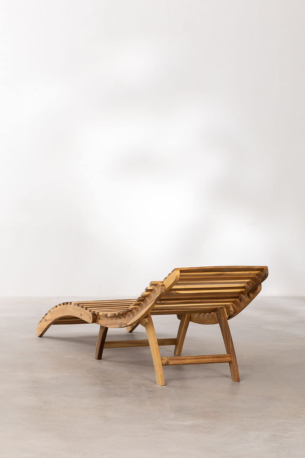 Sklum Mymma lettino pieghevole in legno senza cuscino