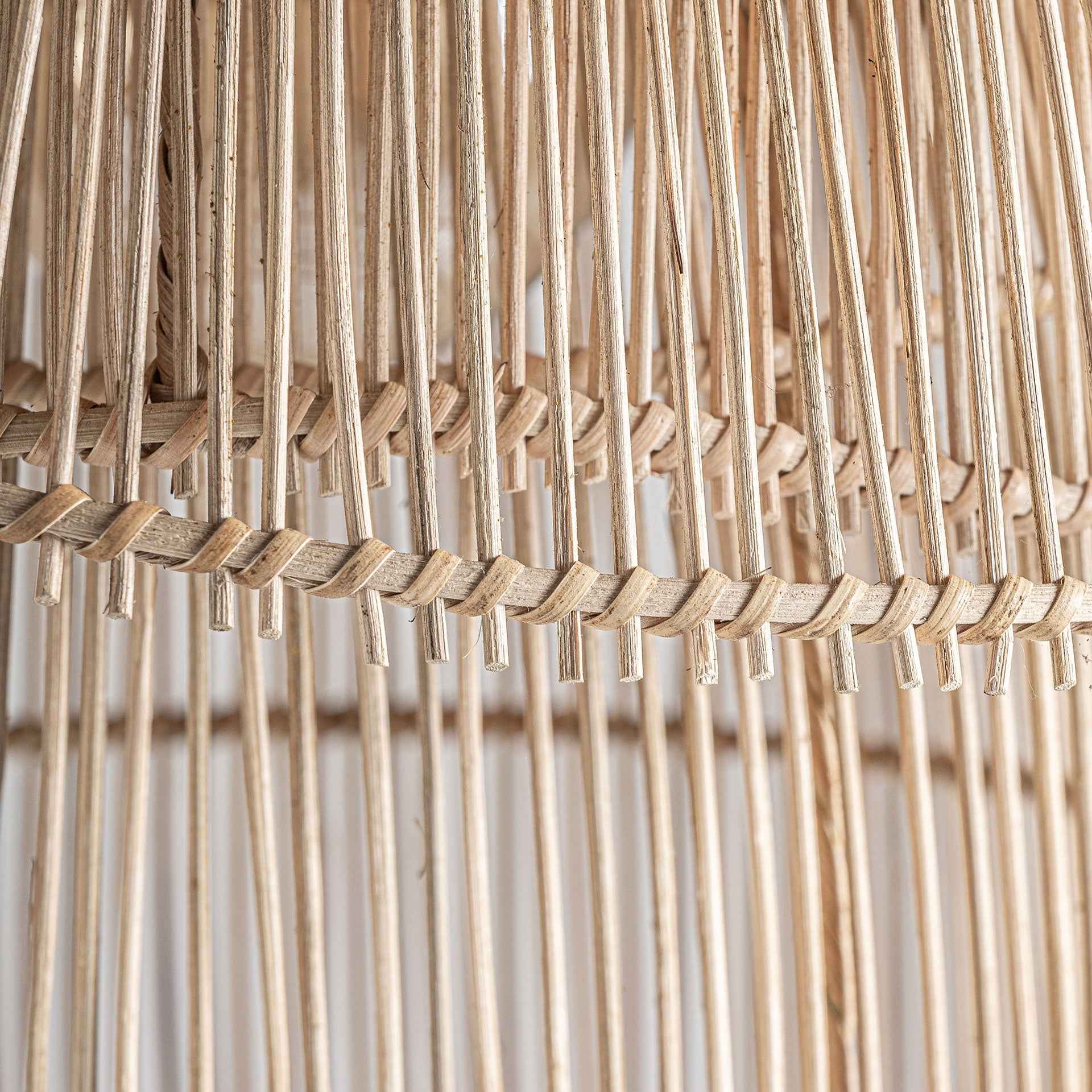 Bambua Dala Lampadario a Sospensione Rattan