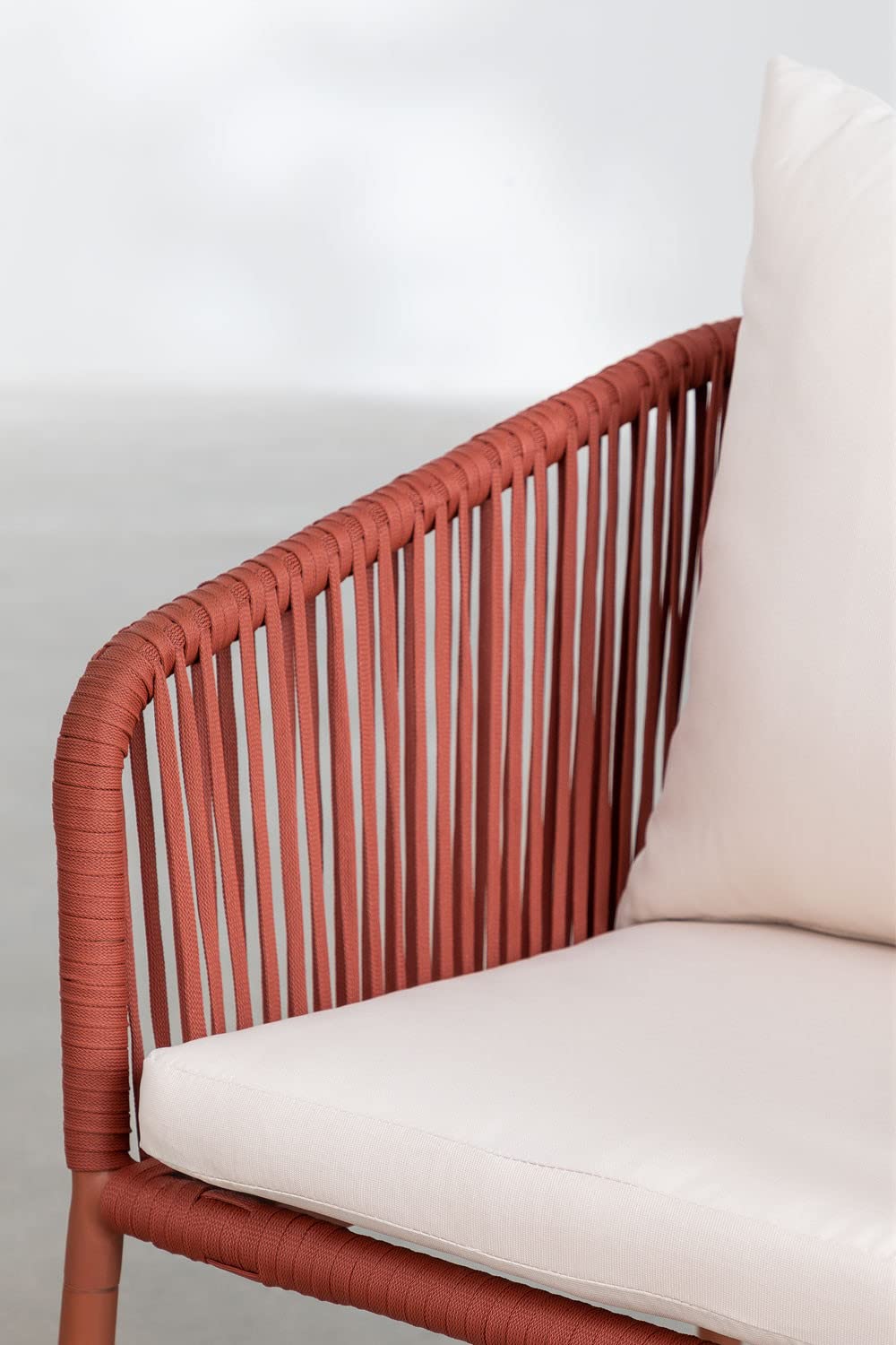 Sklum Arhiza Classic sedia da giardino corda tetto rosso