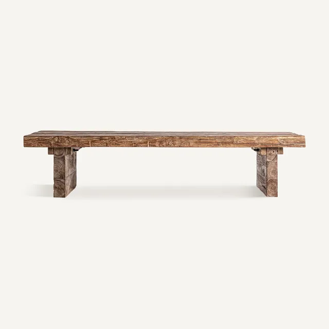 Bambua Nysted tavolino legno recupero marrone