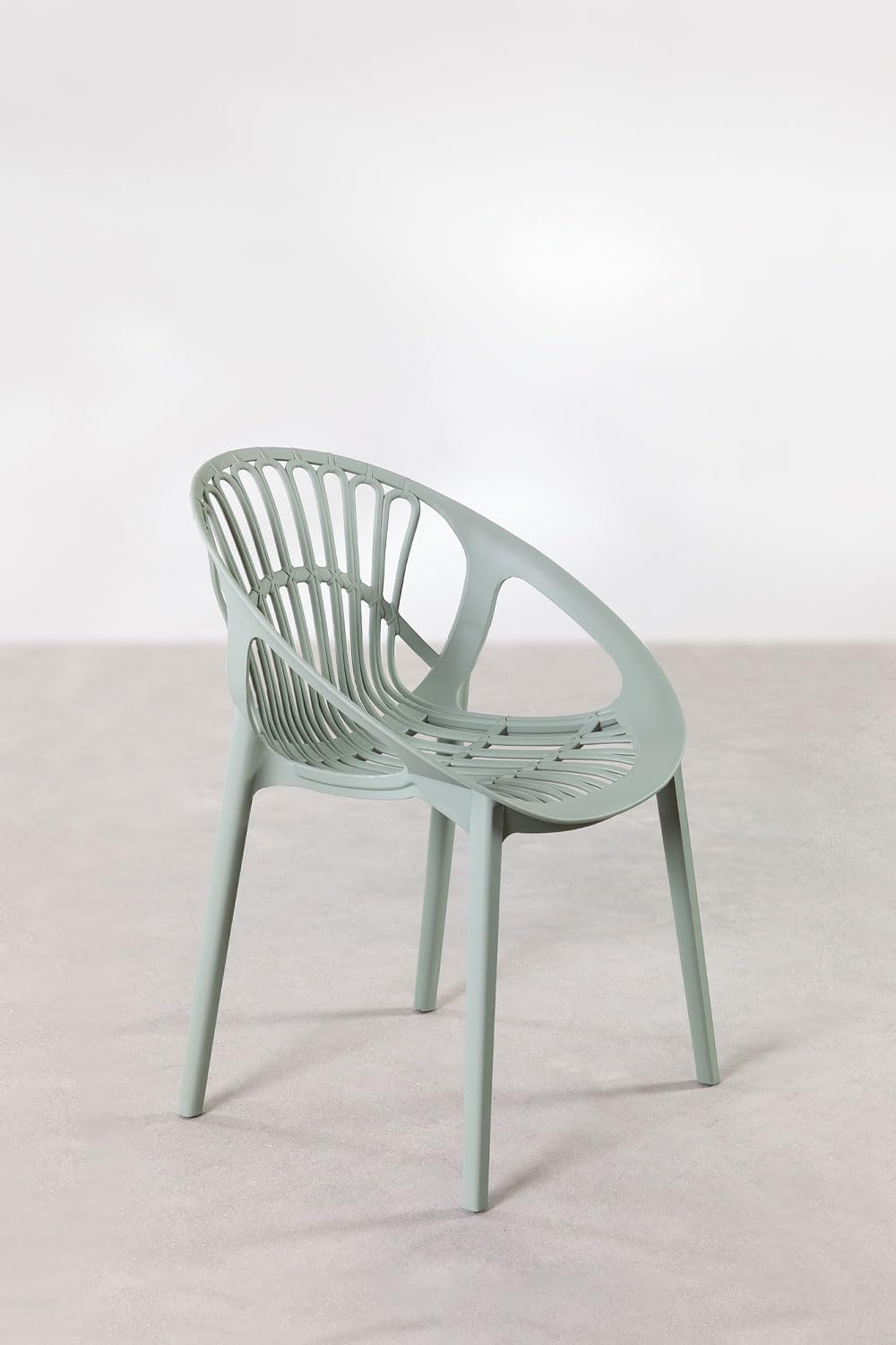 Sklum Tammi sedia da giardino impilabile Celadon