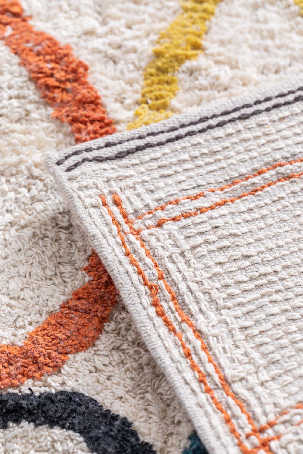 Sklum Plui tappeto bagno in cotone 142,5x73 cm multicolore