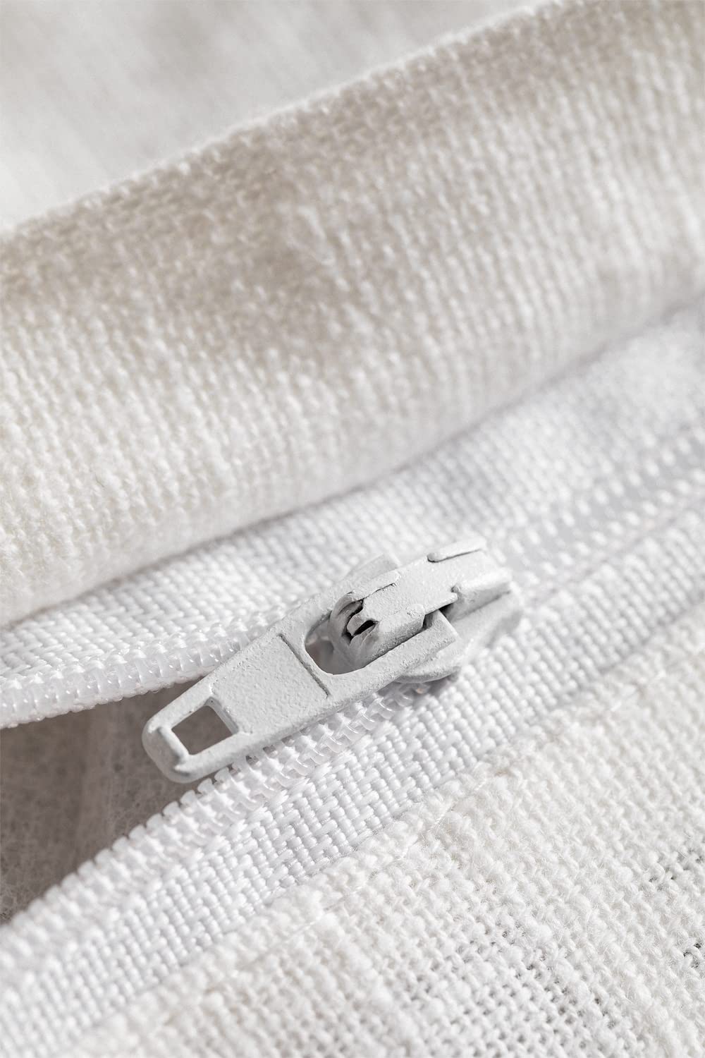 Sklum Laurent Cuscino Quadrato Cotone 45x45 Bianco