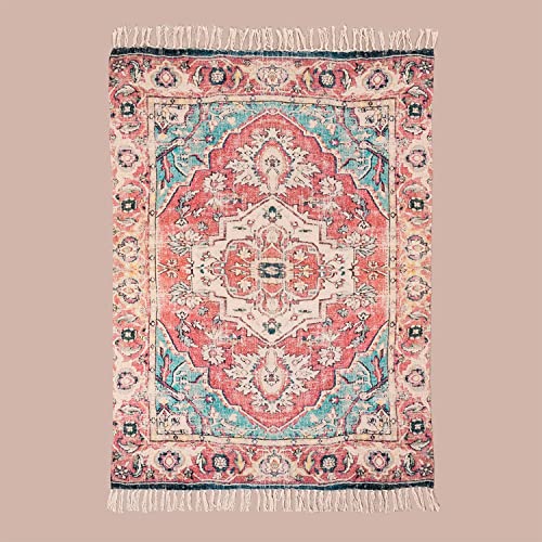 Sklum Moraira plaid cotone multicolor 157x114 cm