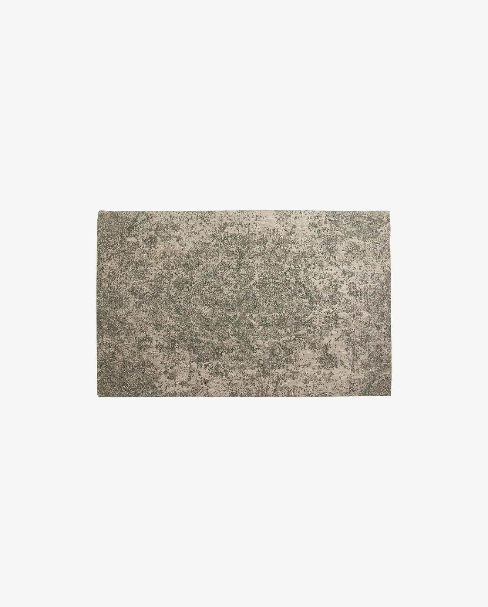 Bambua ARIA tappeto jacquard verde 160x240