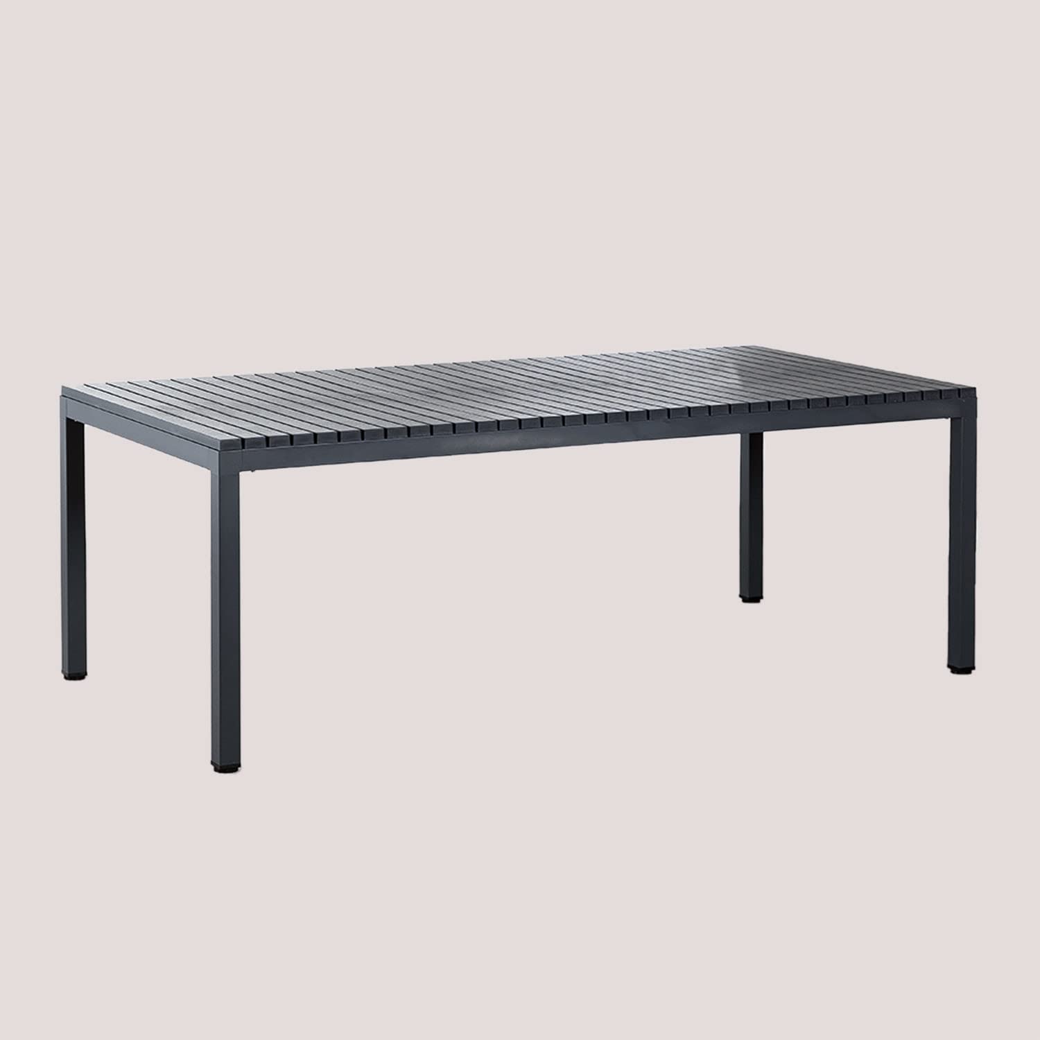 Sklum Marti Tavolo da Giardino Rettangolare 210x100 Alluminio