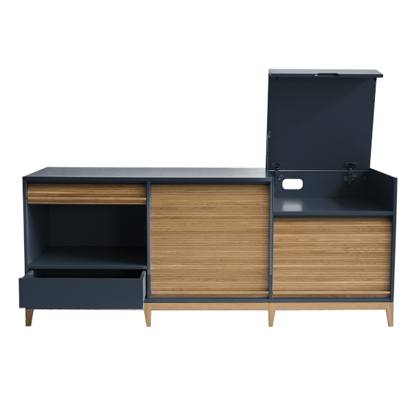 Colé Tapparelle credenza ante scorrevoli rovere