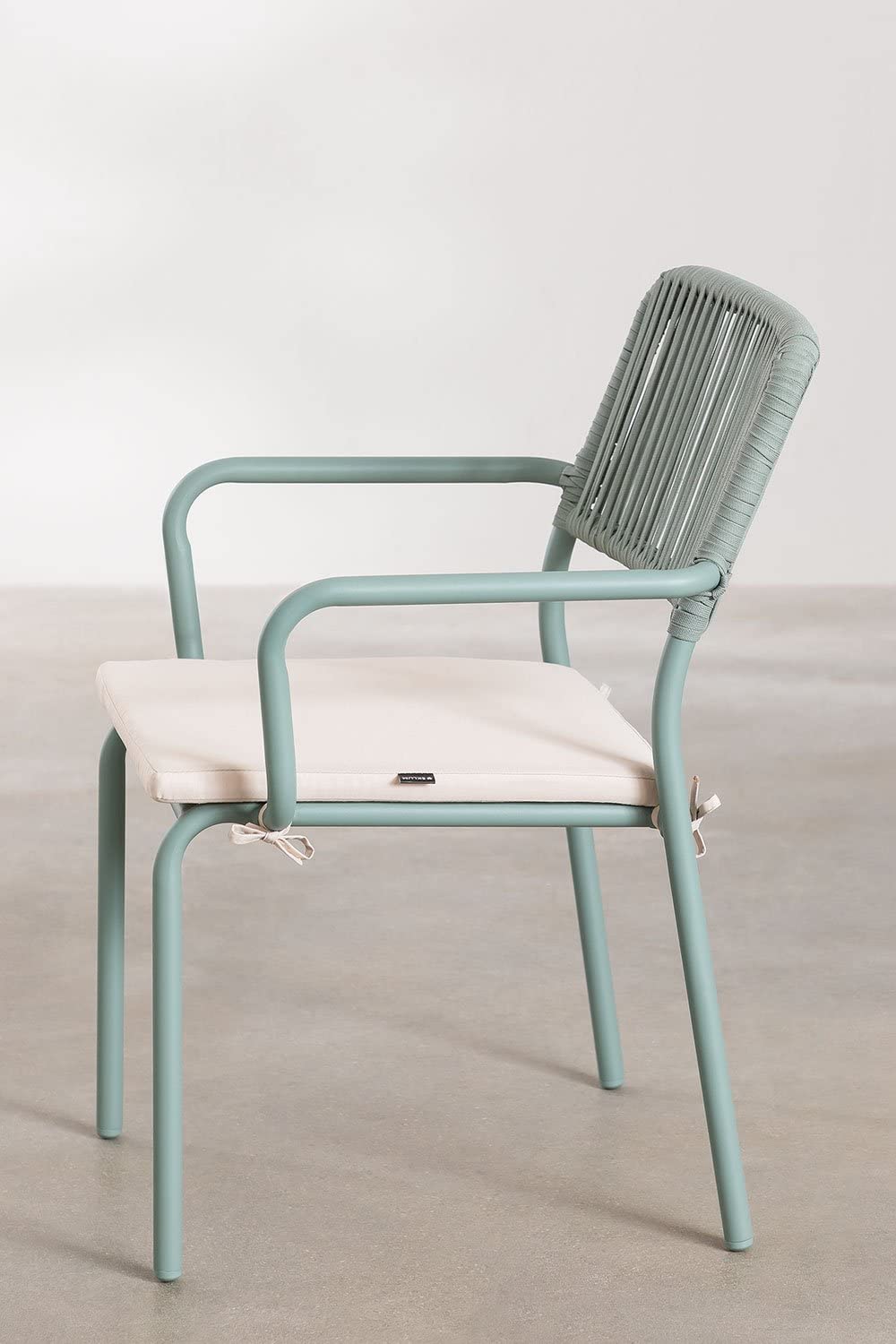 Sklum Arhiza Celadon Sedia da Giardino Impilabile Verde