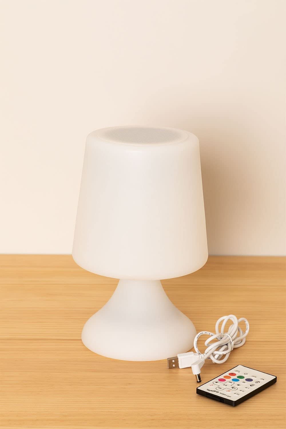 Sklum Ilyum Lampada LED da Esterno Bianco con Bluetooth