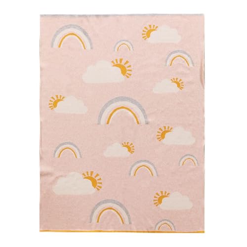 Sklum Ellie Kids Coperta Cotone Rosa Quarzo 77x105 cm