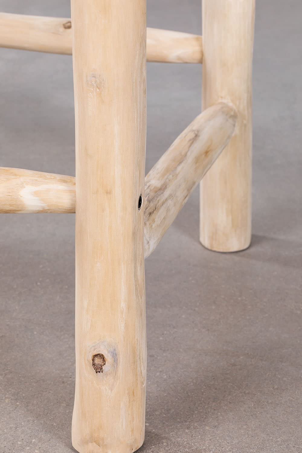 Sklum Narel tavolo alto giardino 135x65 cm legno teak