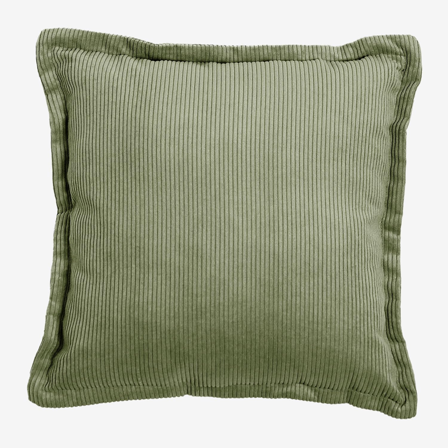 Sklum Kata Cuscino Quadrato 53x53 cm Velluto Verde Militare