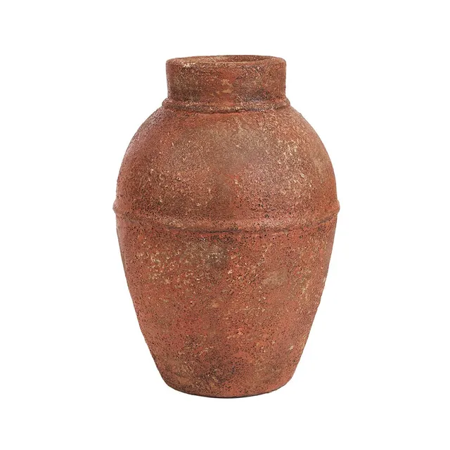 Bambua Amphora Rustica vaso terracotta L