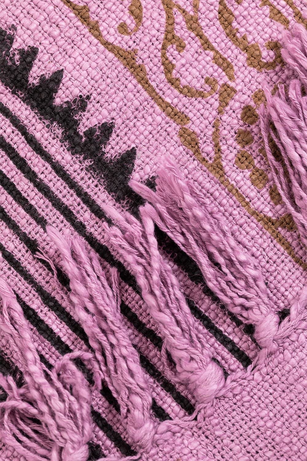 Sklum Siane Coperta Plaid in Cotone Multicolor