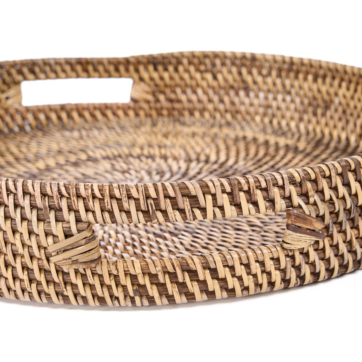 Bambua Carry-All vassoio M marrone rattan