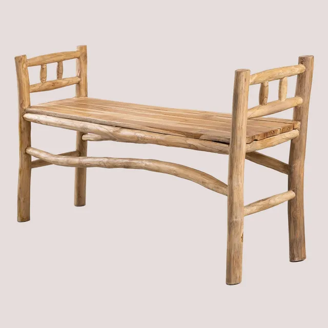 Sklum Narel panchina da giardino legno teak 127 cm