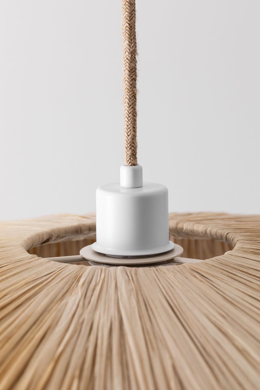 Sklum Velcko lampada soffitto rafia Ø74 cm