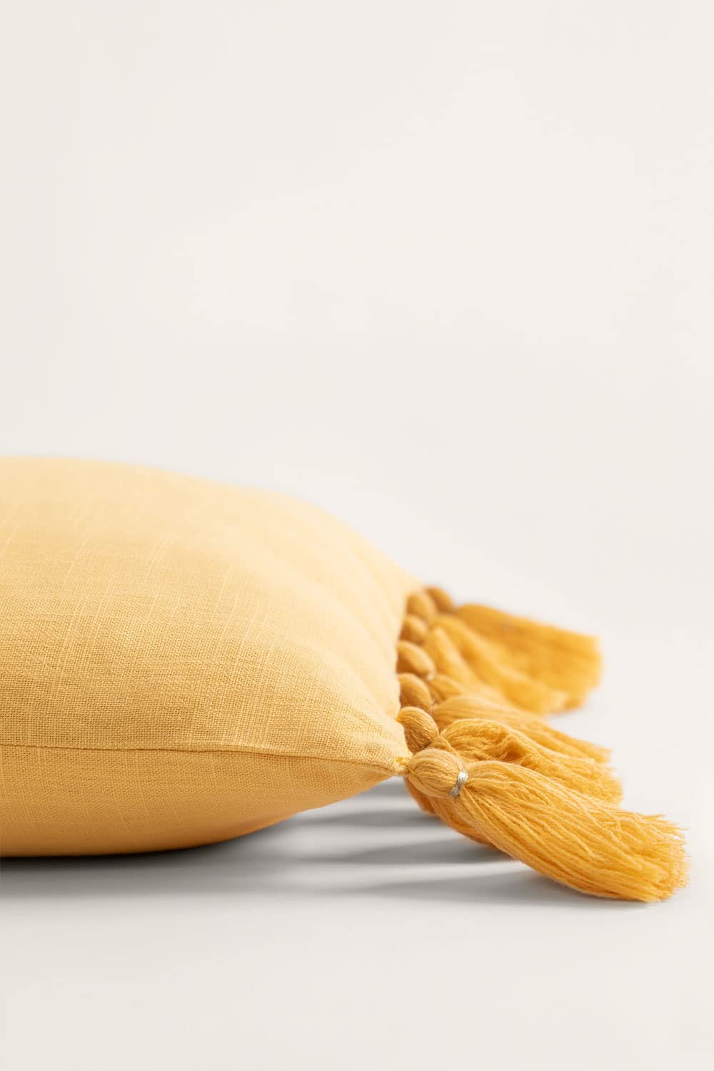 Sklum Tuis cuscino 40x40 cm giallo curry in cotone