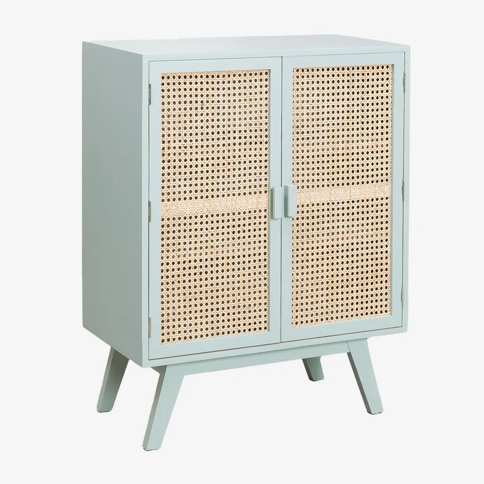 Sklum Ralik Colors Design credenza 2 ante rattan 67 cm