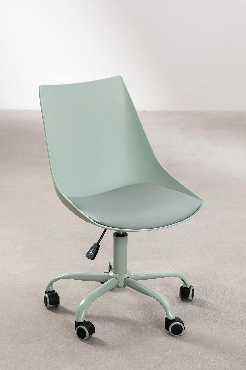 Sklum Adoni sedia ufficio blu con ruote